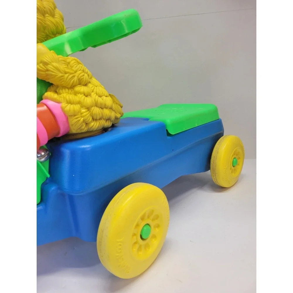 Vtg 1991 Playskool Big Bird Ride On Toy Bike Sesame street‎